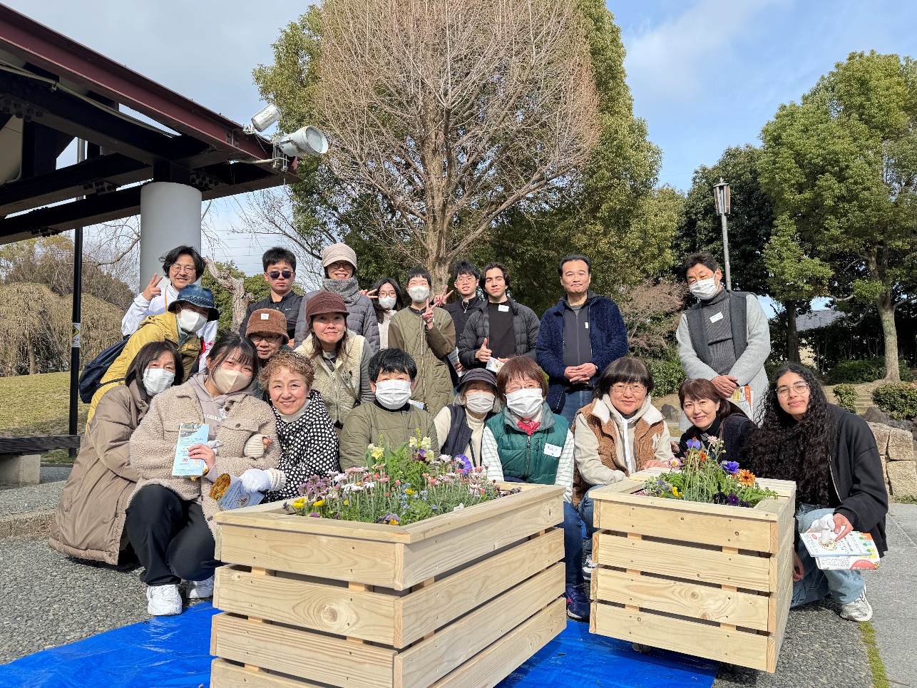【報告2】みんなの花壇づくりプロジェクト「CO-KADAN」お披露目!