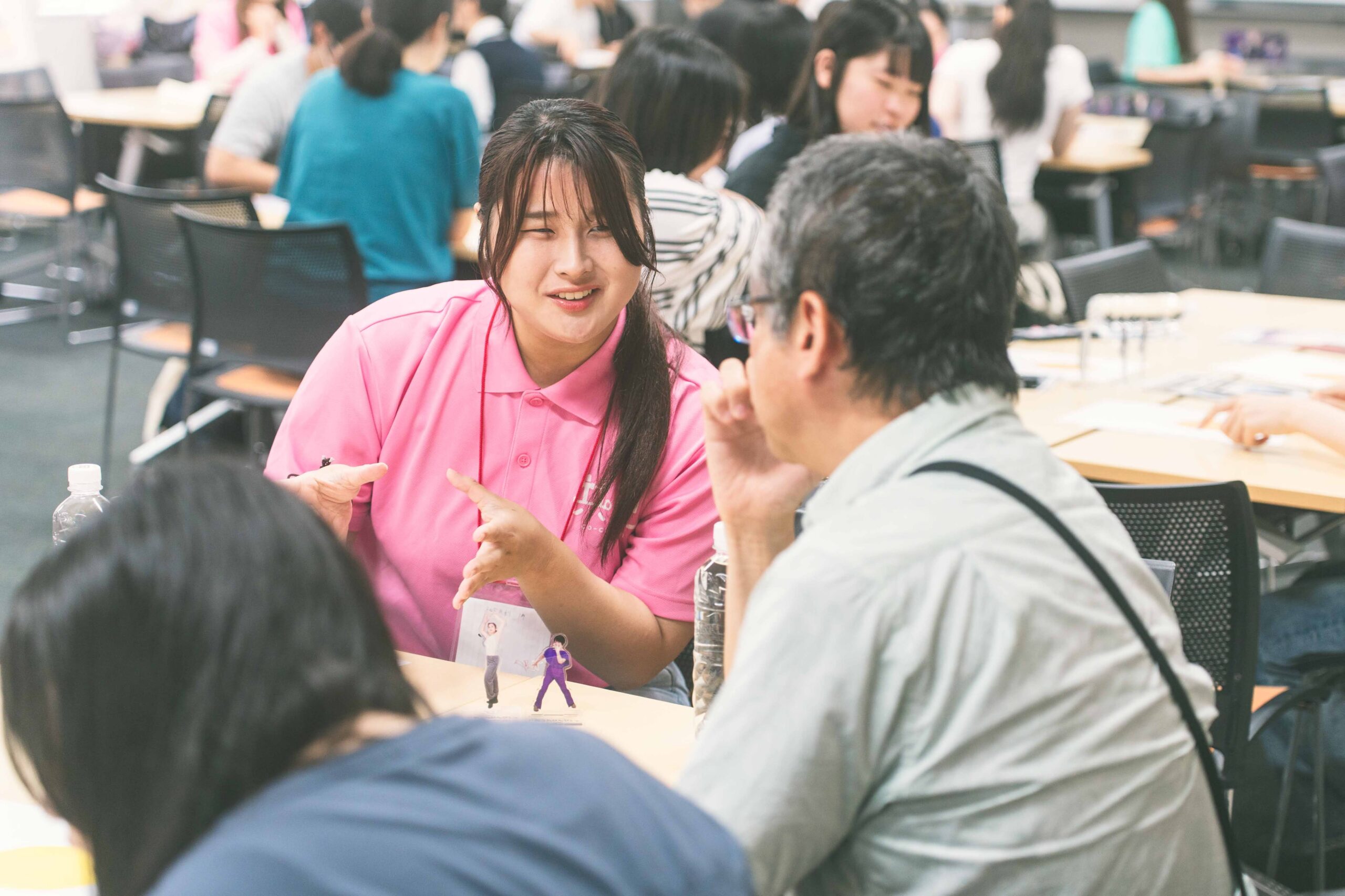 学科説明・体験授業の様子
