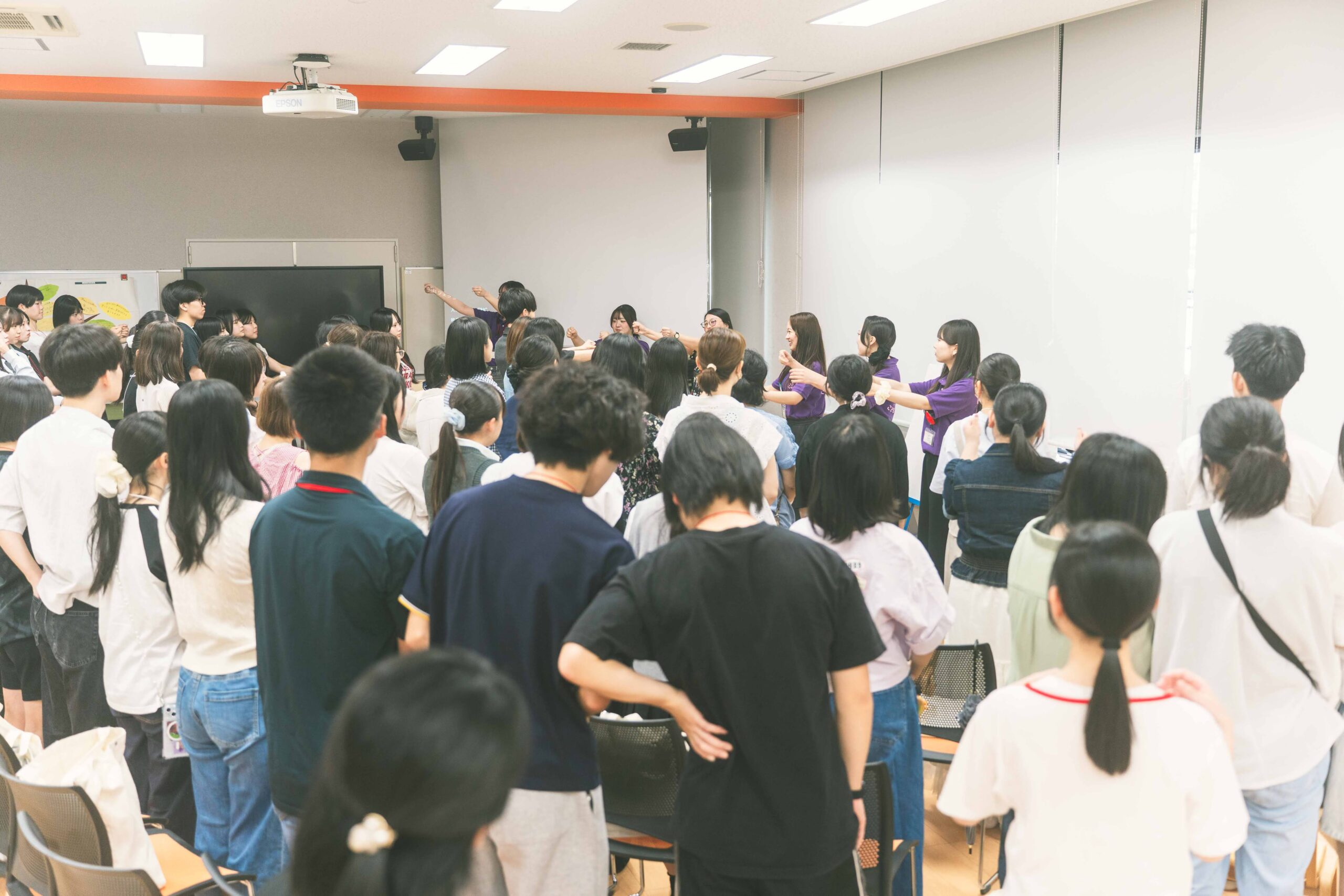 学科説明・体験授業の様子