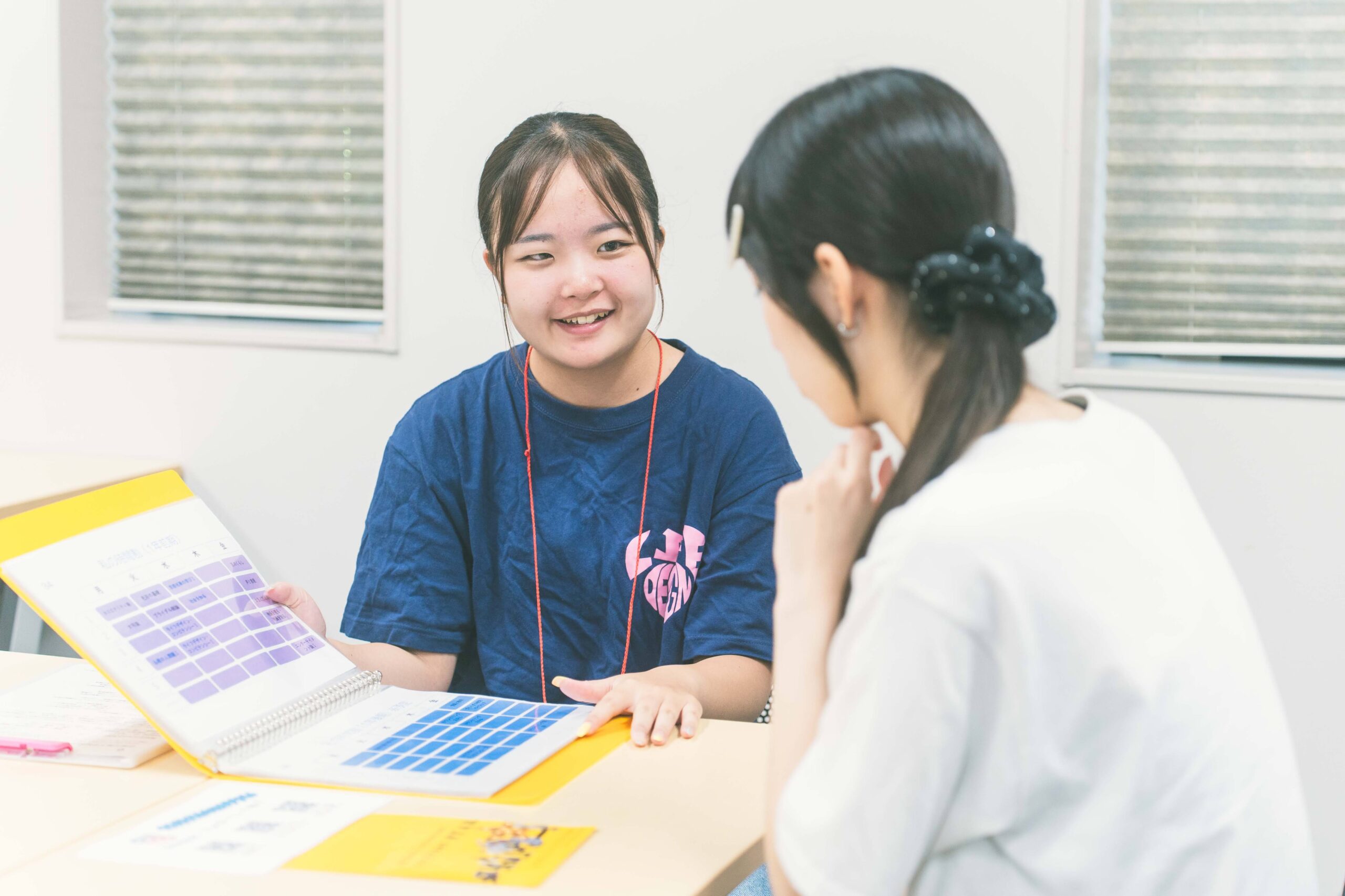 学科説明・体験授業の様子