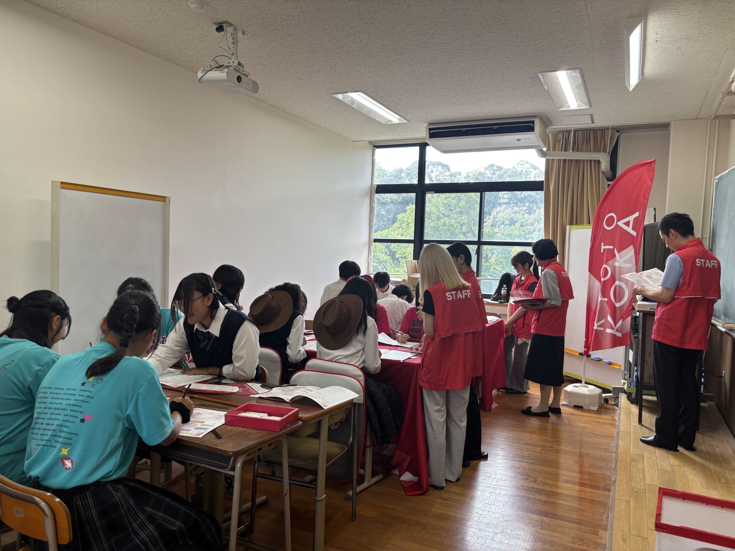京都市立日吉ケ丘高校 文化祭に参加しました!