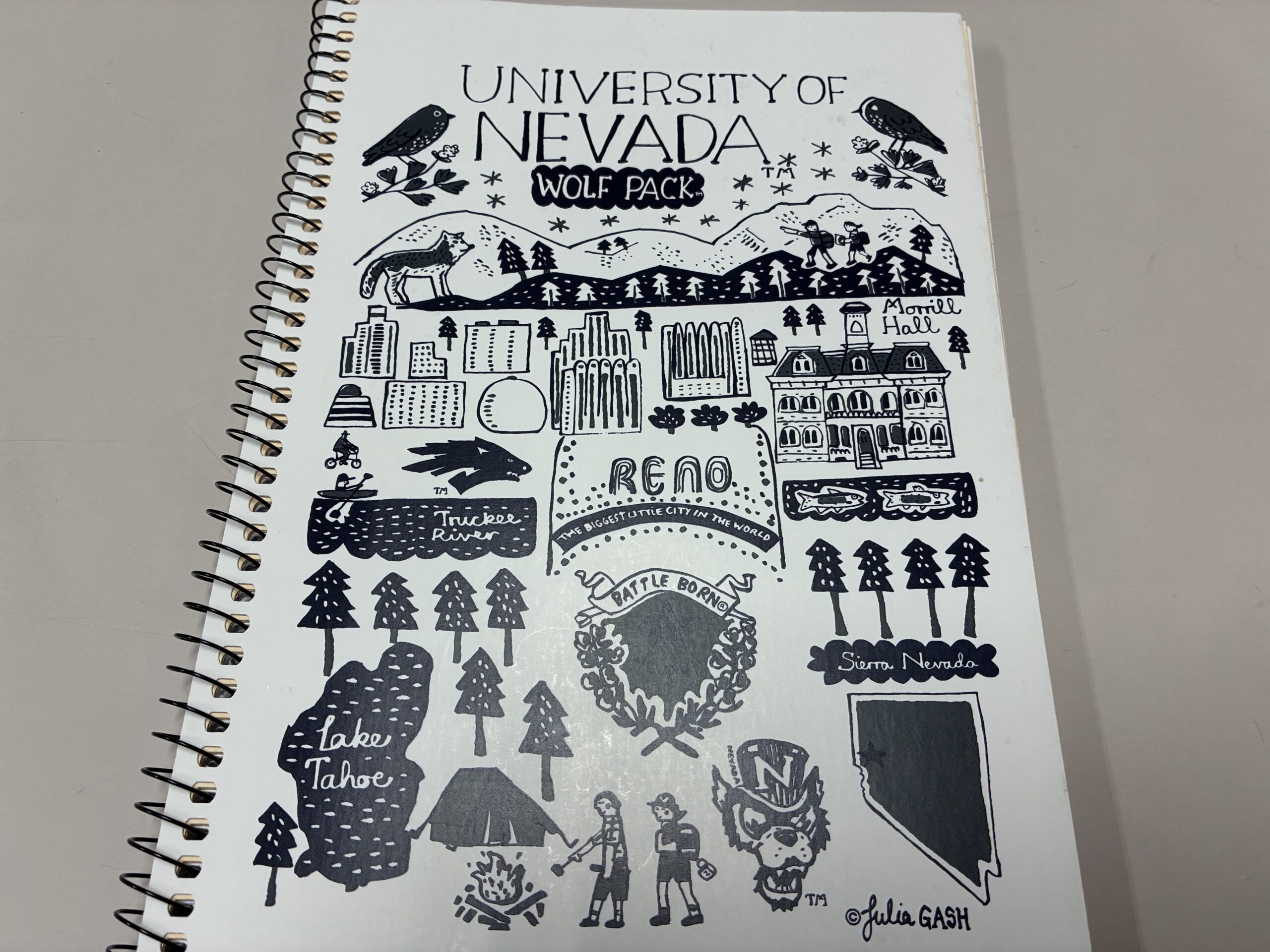 海の向こうの学び舎から。ネバダ大学リノ校（UNR）のステキなグッズたち②