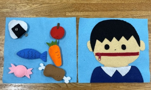 造形ゼミの卒業制作④布絵本の制作