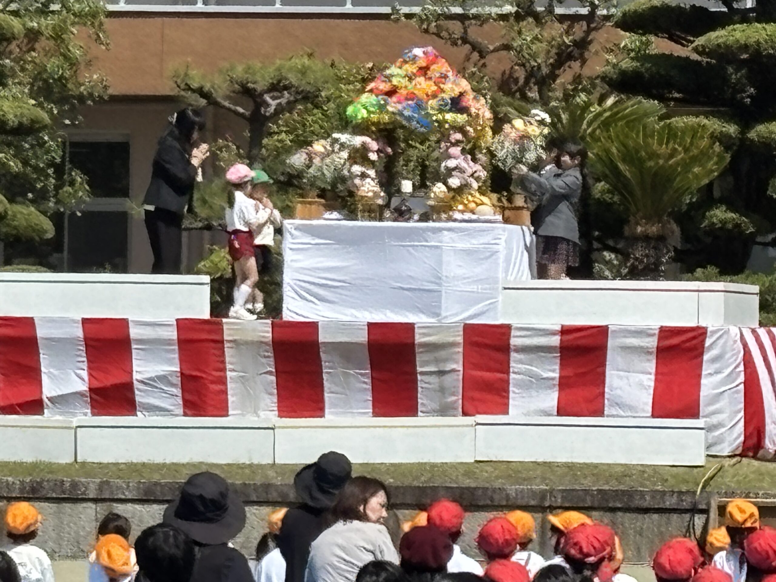 学園花祭りと本山参拝