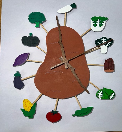 造形ゼミの卒業制作①子どもにとってわかりやすい時計のデザイン