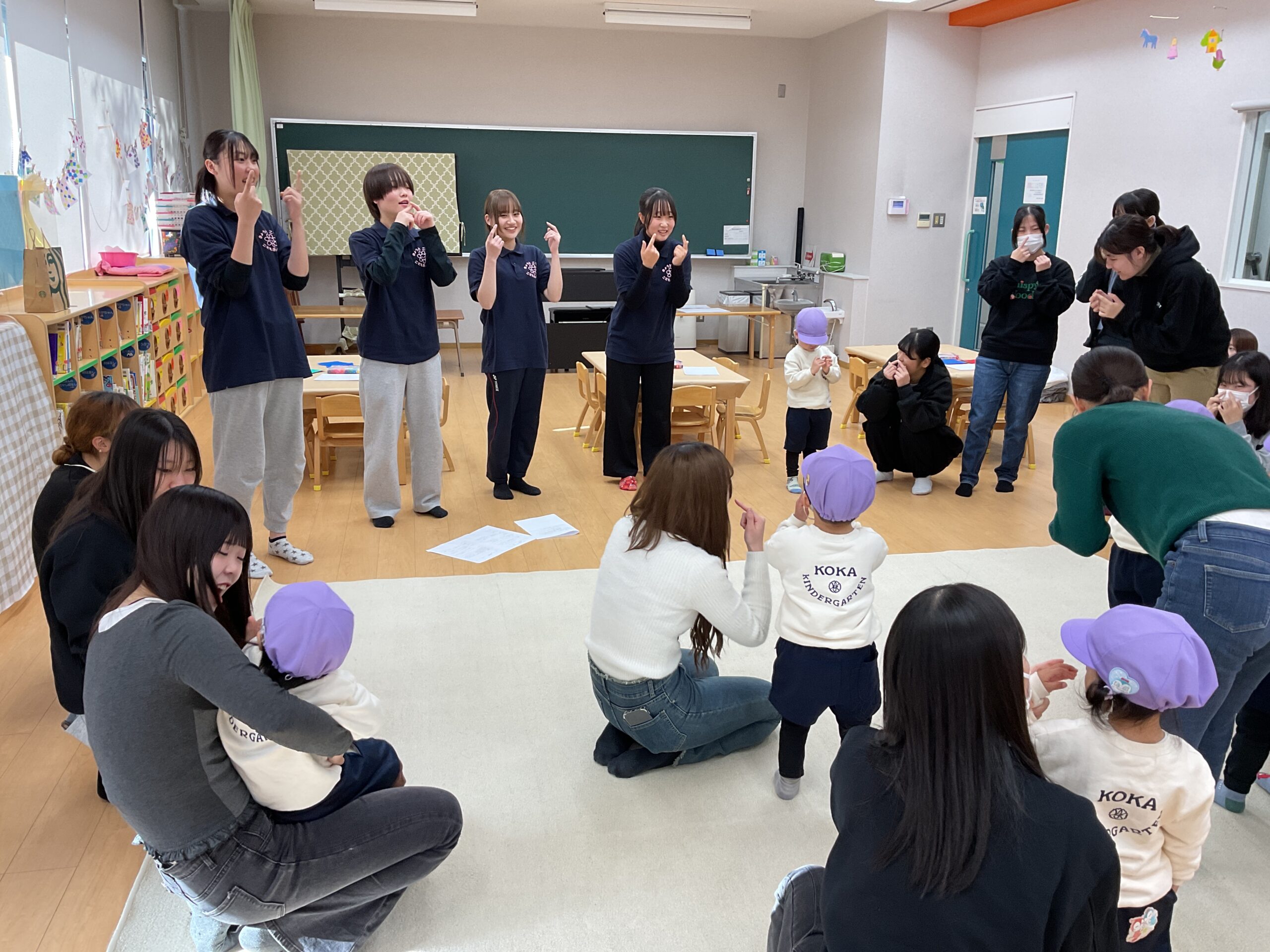 授業紹介　保育内容（人間関係）４