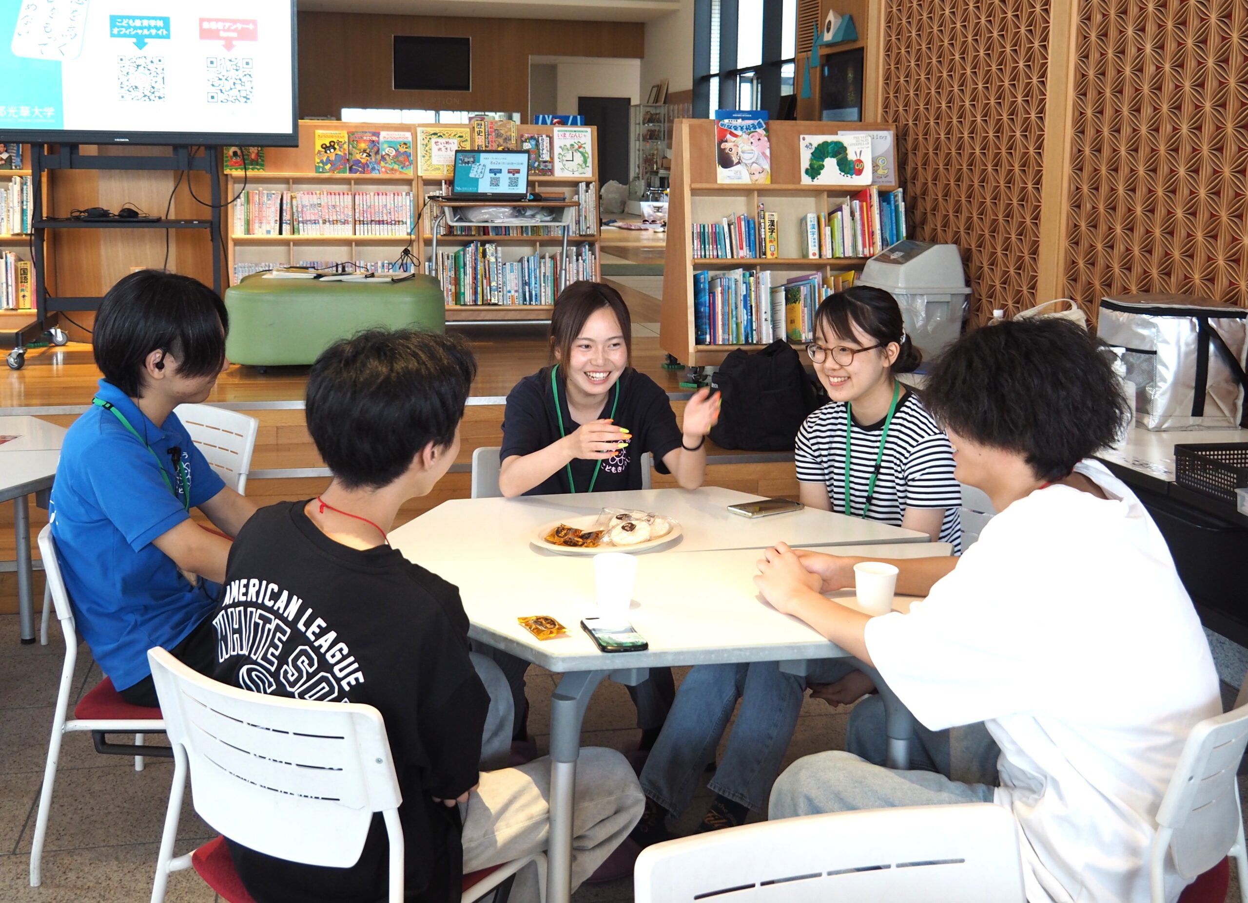 7月19日 オープンキャンパス（初等教育コース）の様子
