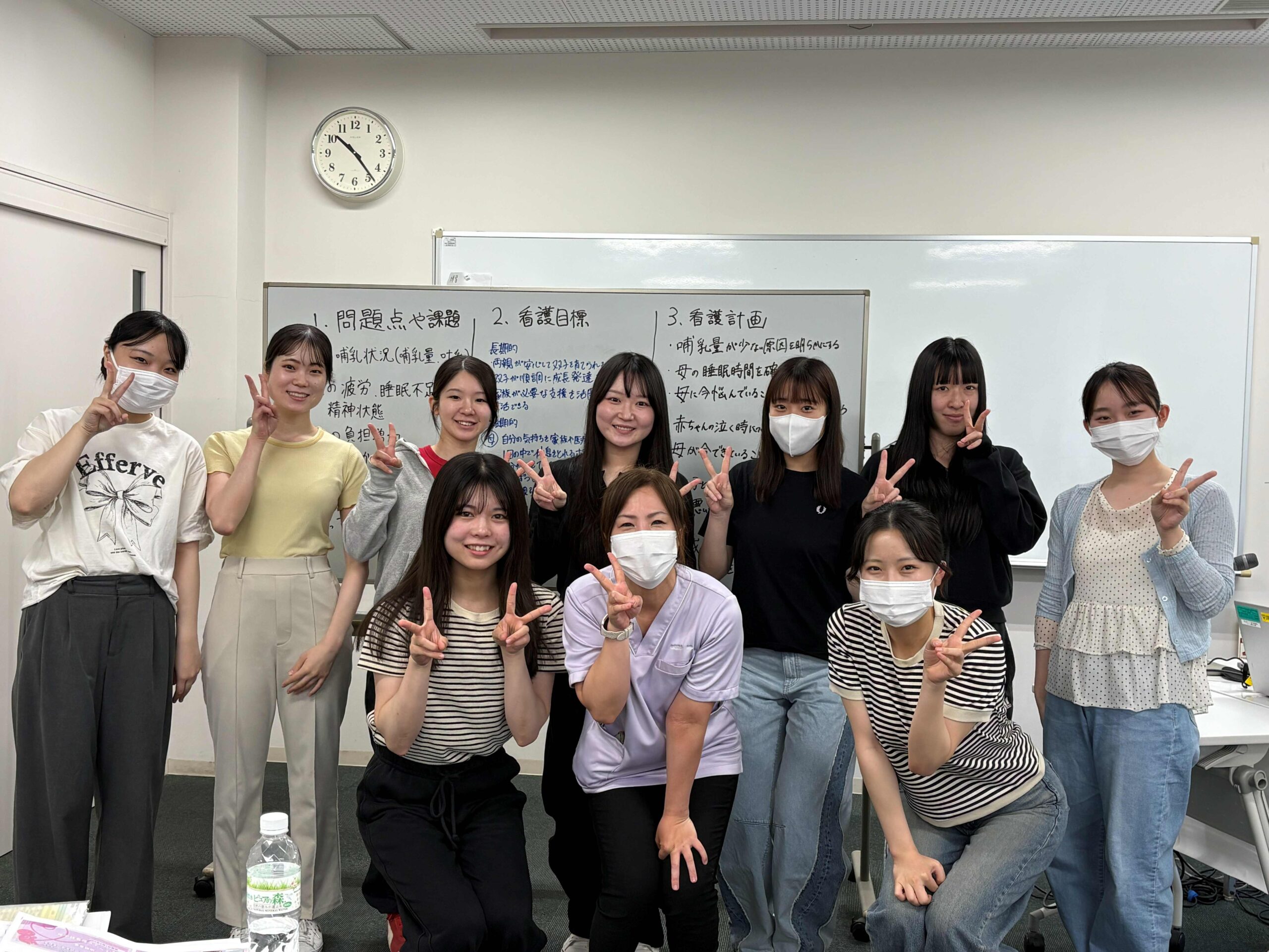 母子訪問看護ステーションの青野先生にご講義いただきました