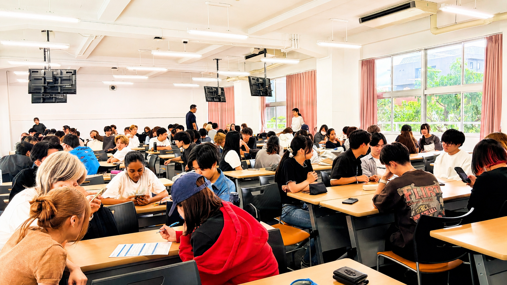 京都光華大学社会学部社会共創学科の授業風景