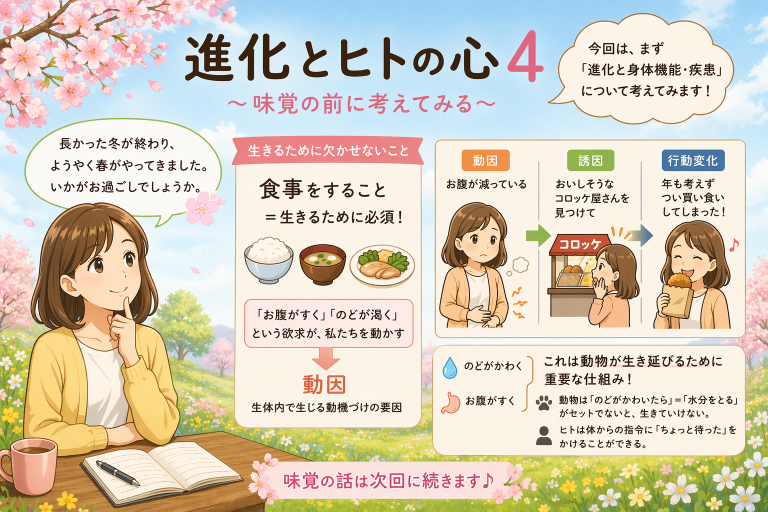 進化とヒトの心４（教員ブログ：上田Dr）