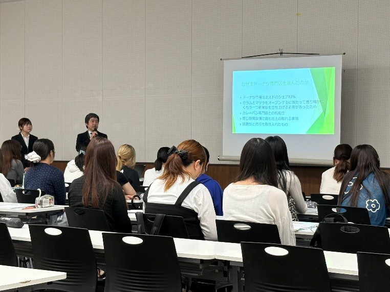 5月21日　食品プロセス演習で企業連携授業を実施しました