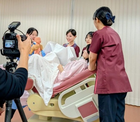 大学案内写真の撮影📸助産学専攻科