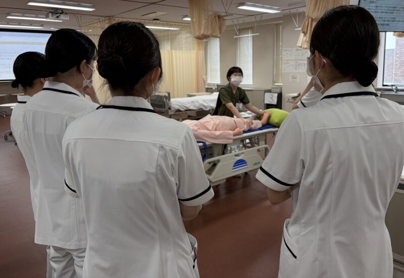 術前看護演習の様子をご紹介します！